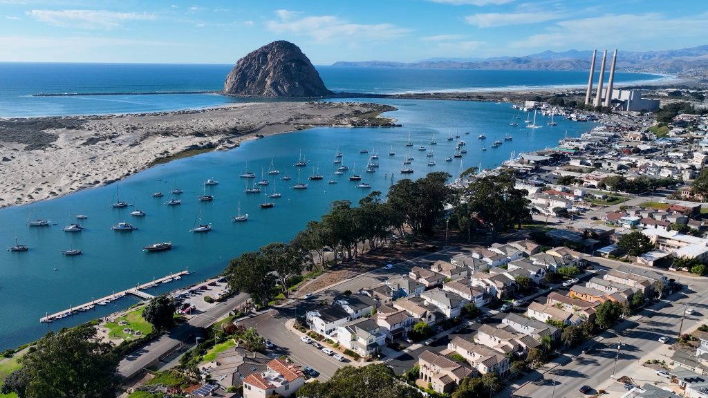 View of Morro Bay from above