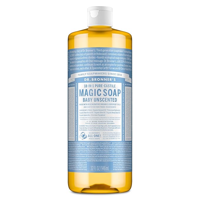 Dr. Bronner's Pure-Castile Magic Liquid Soap