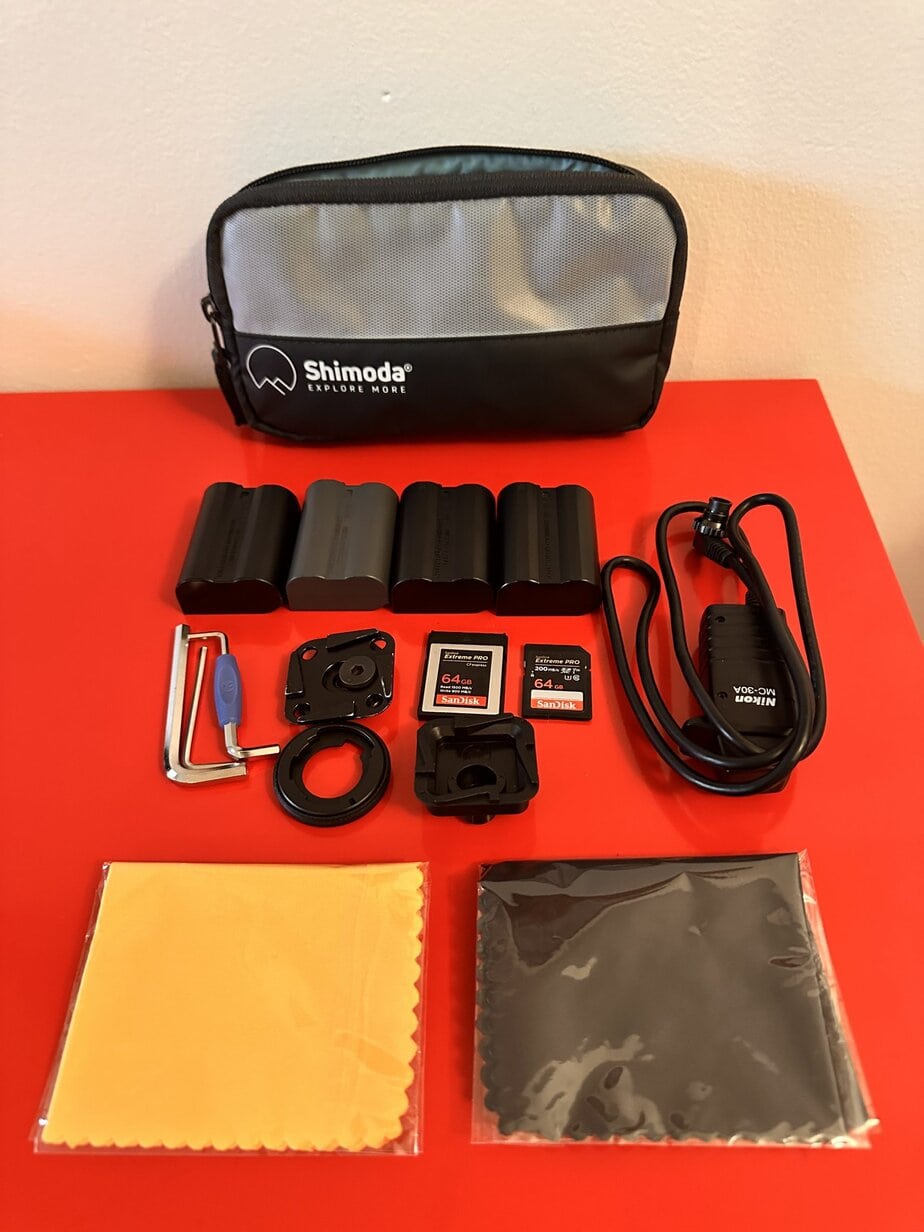 Best travel camera gear organizers including Shimoda pouch, filter wrap, and insert cube
